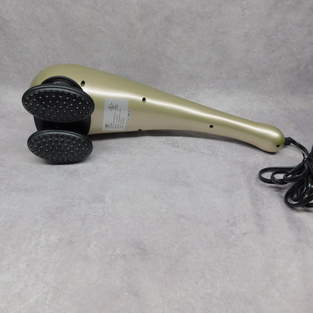 YEJEN Two Peaks Full Body Hand Held Percussion Massager (YJ-1001B) WORKS NICE